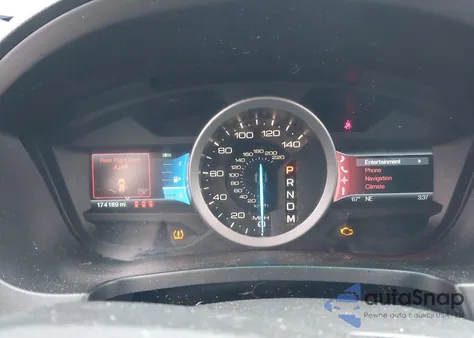 2011 Ford Explorer Limited from USA, damaged, VIN 1FMHK8F87BGA44236